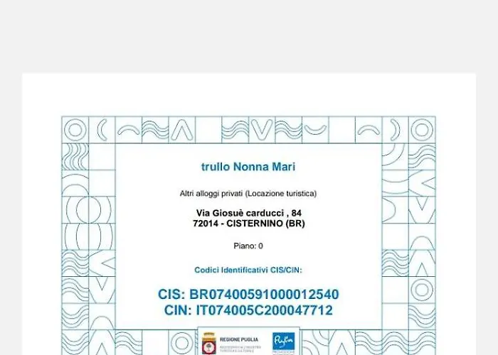 Trullo Nonna Mari Cisternino